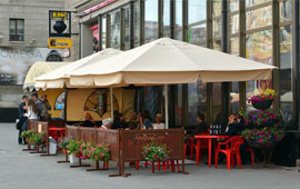 Зонты торговые